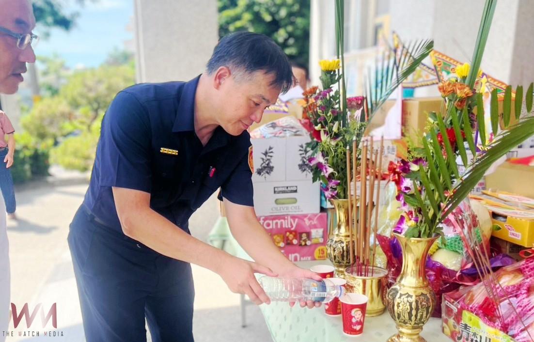 北港警分局中元普渡齊祈福　守護治安與員警平安 - https://www.watchmedia01.com