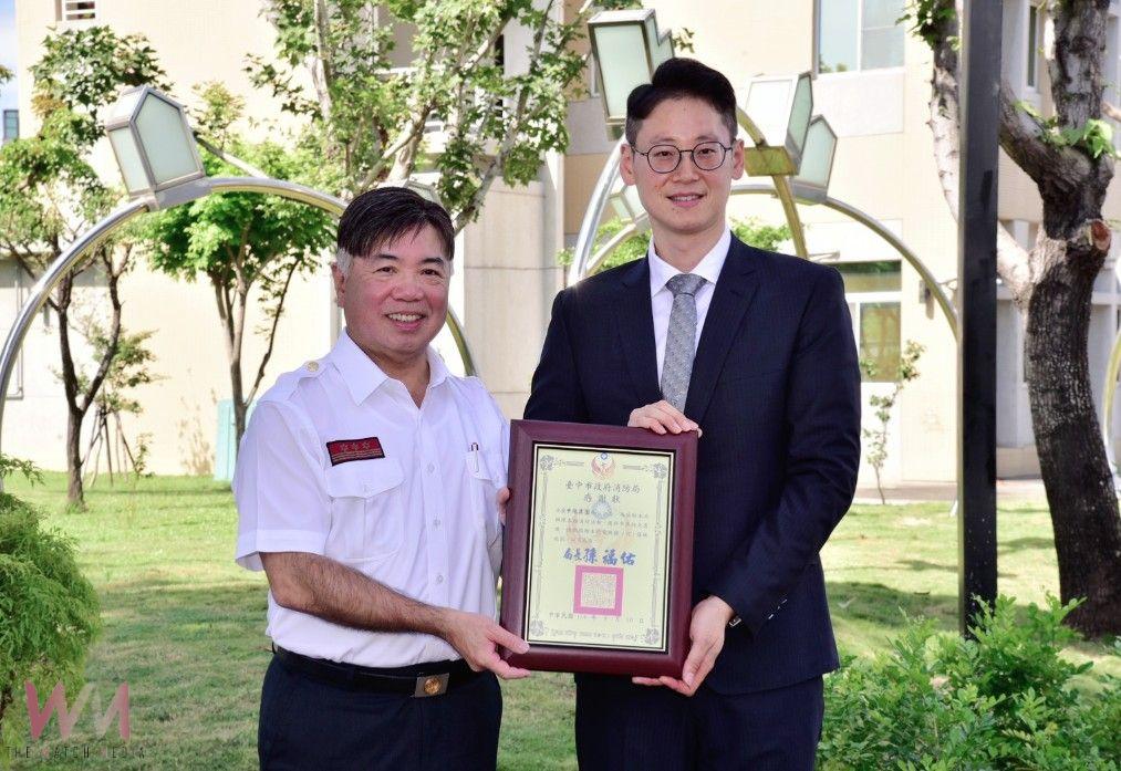 展現投身公益 企業打造巨型LED牆　中市消防局：守護市民防災安全 - https://www.watchmedia01.com