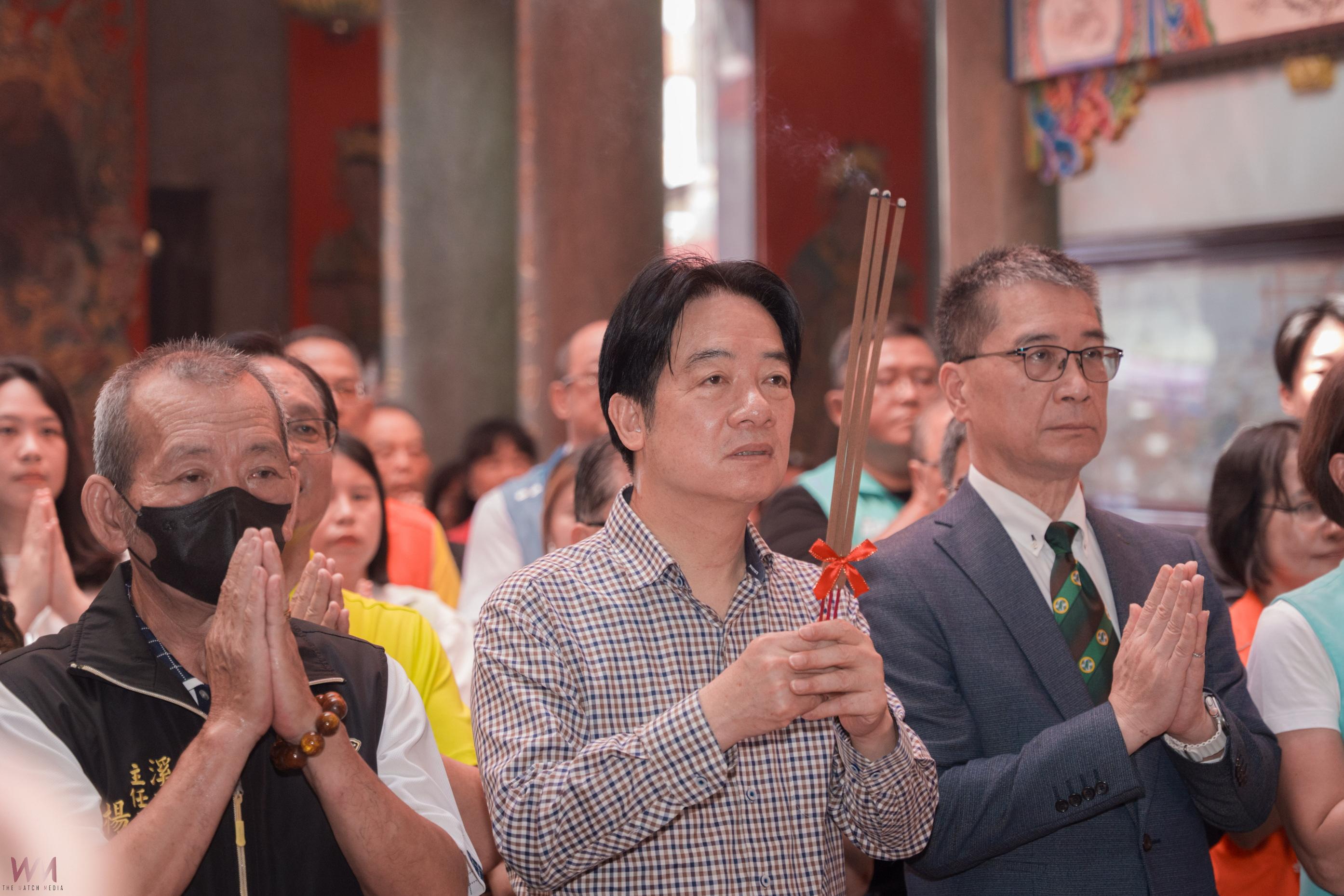 （有影片）／賴總統福安宮參香　喊出「三大使命」顧好台灣、照顧人民 - https://www.watchmedia01.com