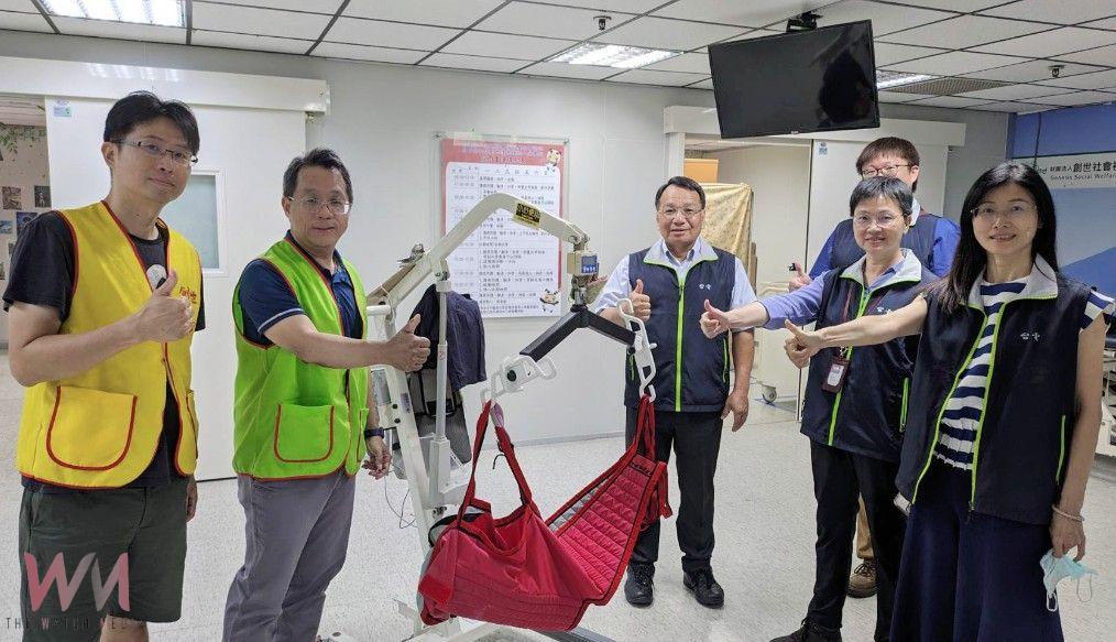 台電暖心捐贈創世「高背移位吊帶」設備　守護植物人尊嚴與安全 - https://www.watchmedia01.com