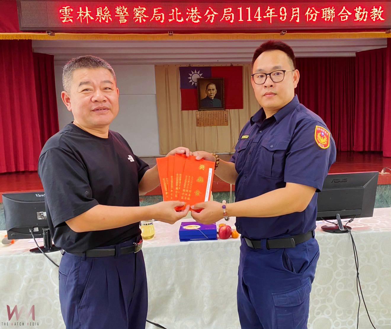 北港警分局表揚績優員警 結合醫療資源守護同仁身心健康 - https://www.watchmedia01.com