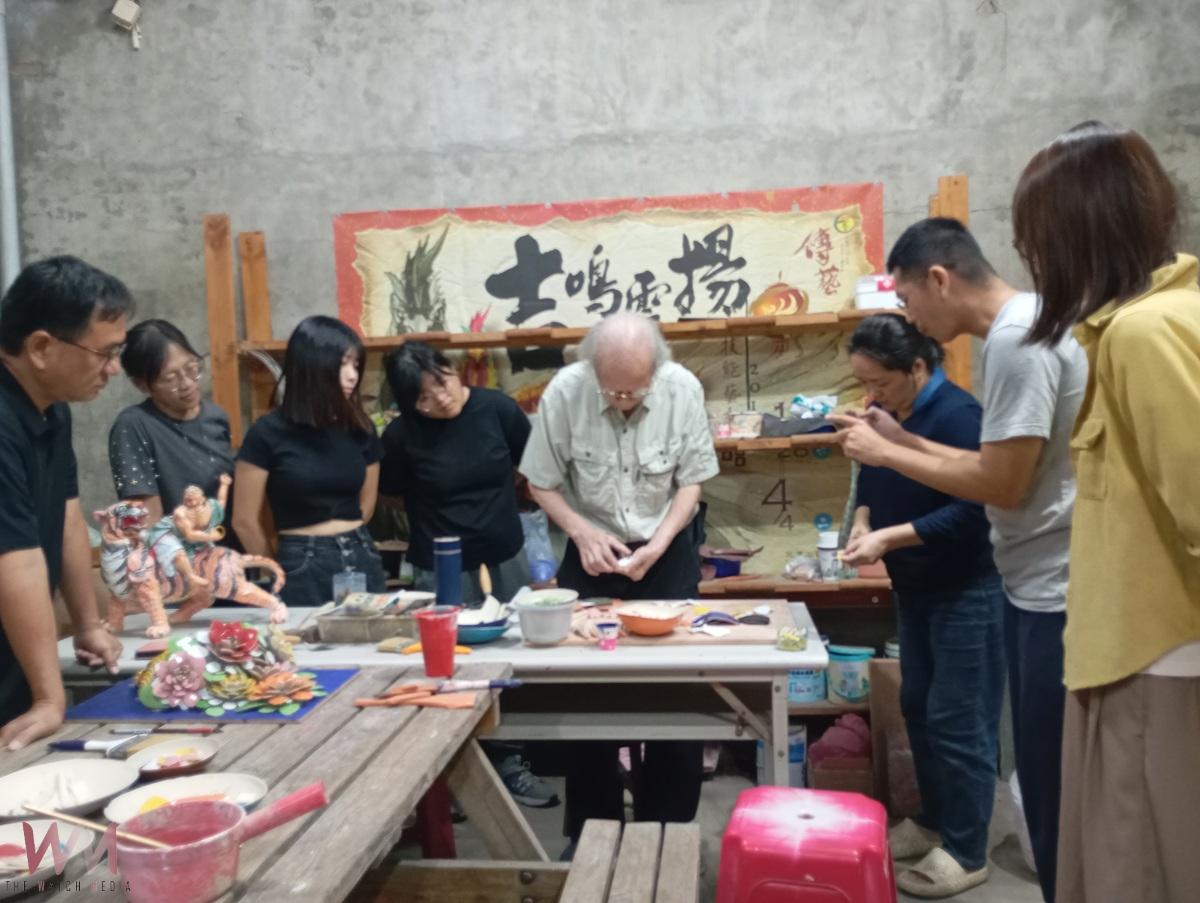 一甲子匠心路 雲林傳統剪黏工藝保存者許哲彥大師 傳習課程薪火相傳 - https://www.watchmedia01.com