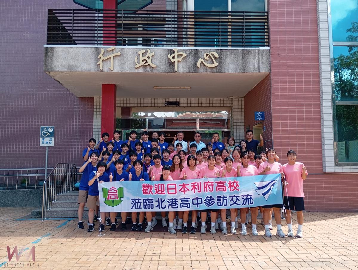 日本利府高校來台參訪 與北港高中女排切磋交流 - https://www.watchmedia01.com