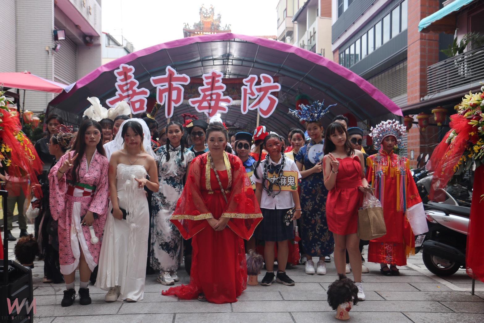 鬼魅登場揭毒品詛咒　城隍夜巡驚悚反毒隊伍成焦點 - https://www.watchmedia01.com