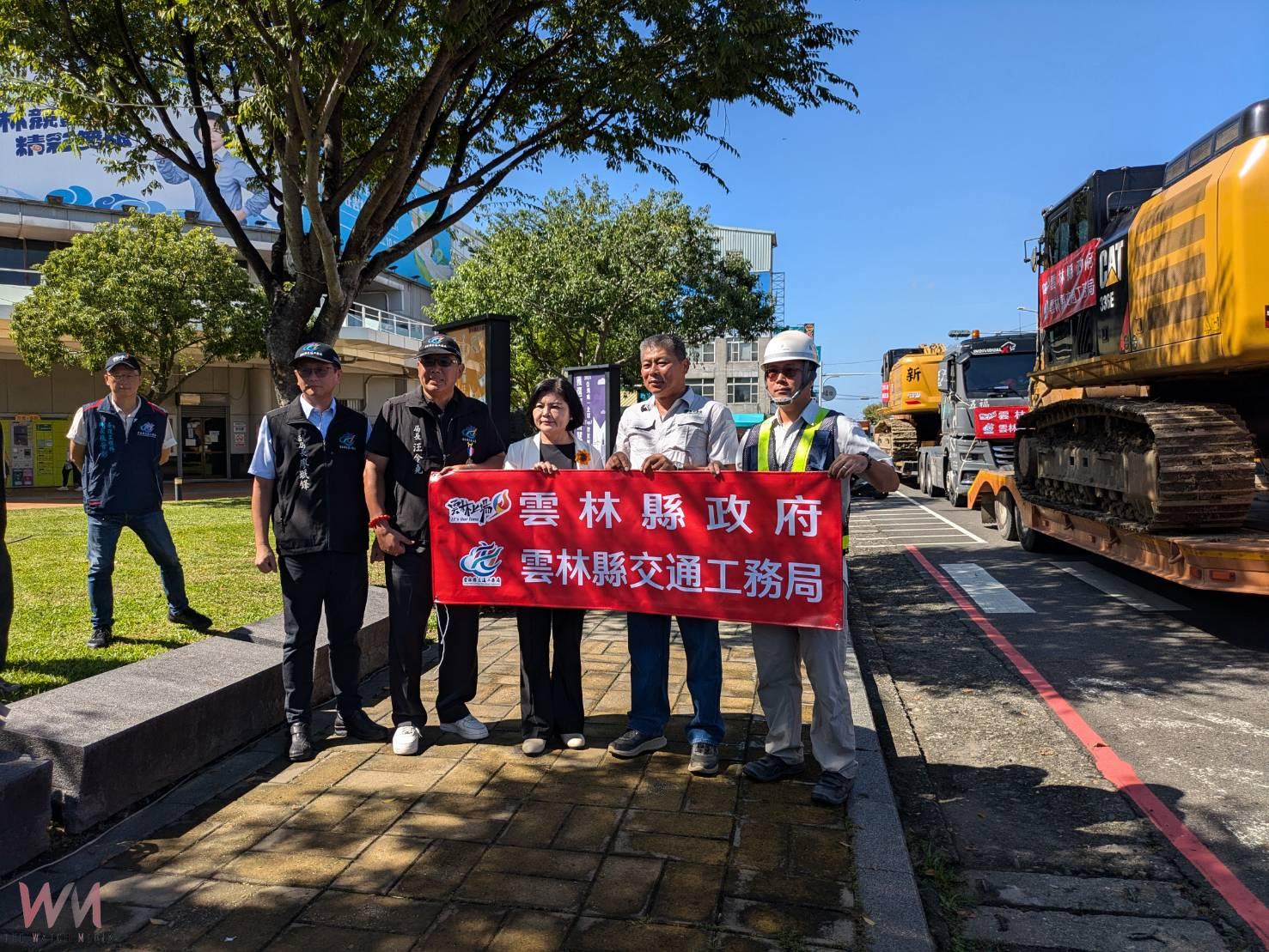 雲林物資重機具前進花蓮    張麗善捐1個月薪資助重建 - https://www.watchmedia01.com