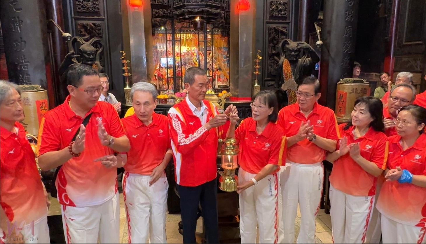 （有影片）／全國運聖火北港朝天宮取母火　祈求媽祖保佑全運賽事平安順利 - https://www.watchmedia01.com