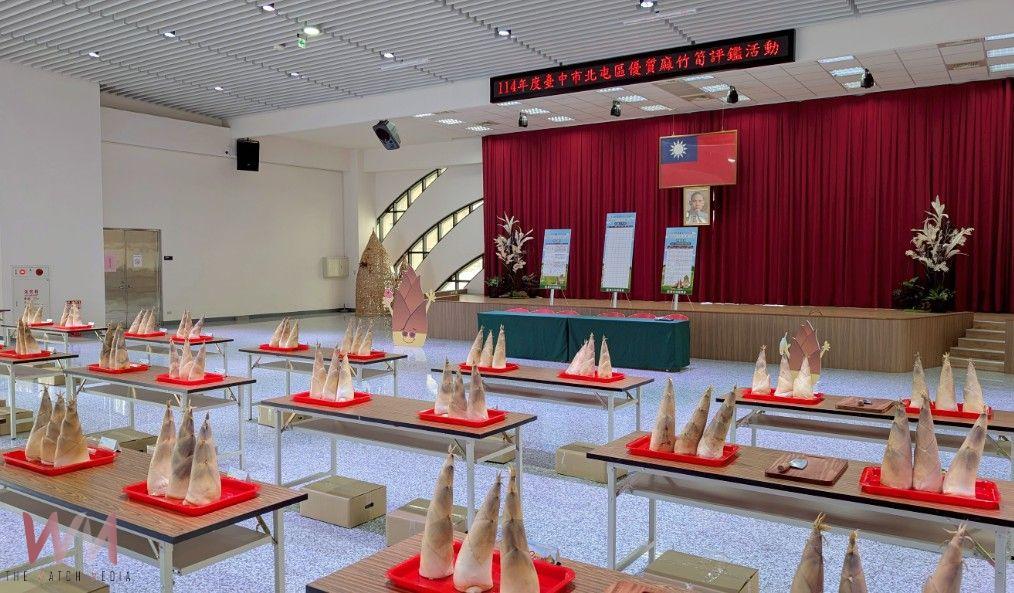 台中市北屯區優質麻竹筍評鑑活動登場　劉晏誠勇奪麻竹筍冠軍 - https://www.watchmedia01.com