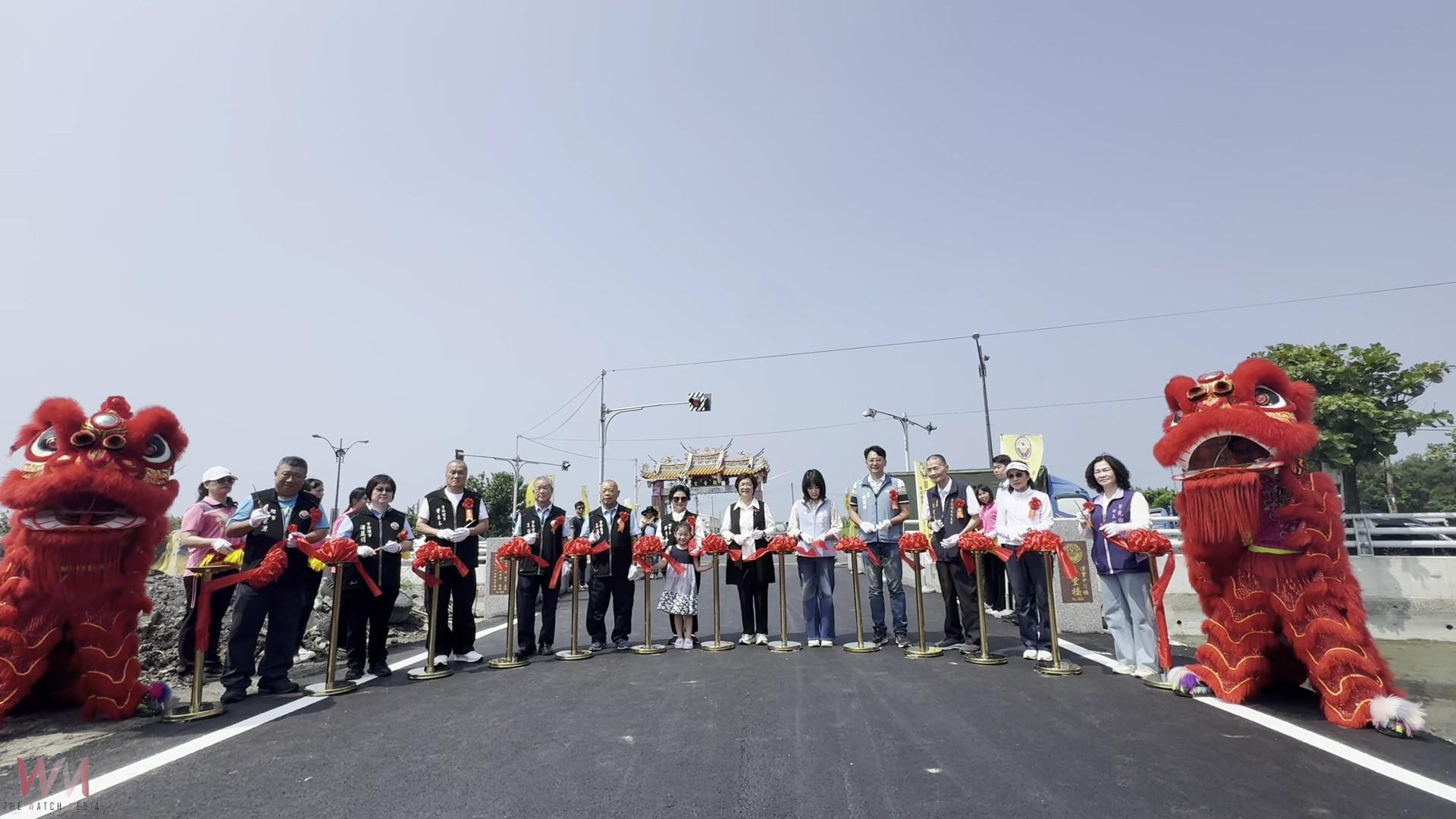（有影片）／嘉邑行善團灑愛　芳苑「善堂橋、善樑橋」完工啟用 - https://www.watchmedia01.com