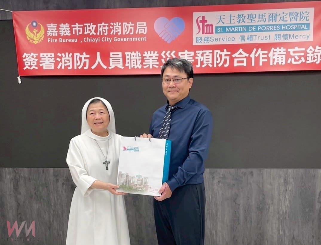 中臺科大攜手嘉市消防局與聖馬爾定醫院　簽署MOU守護第一線英雄 - https://www.watchmedia01.com