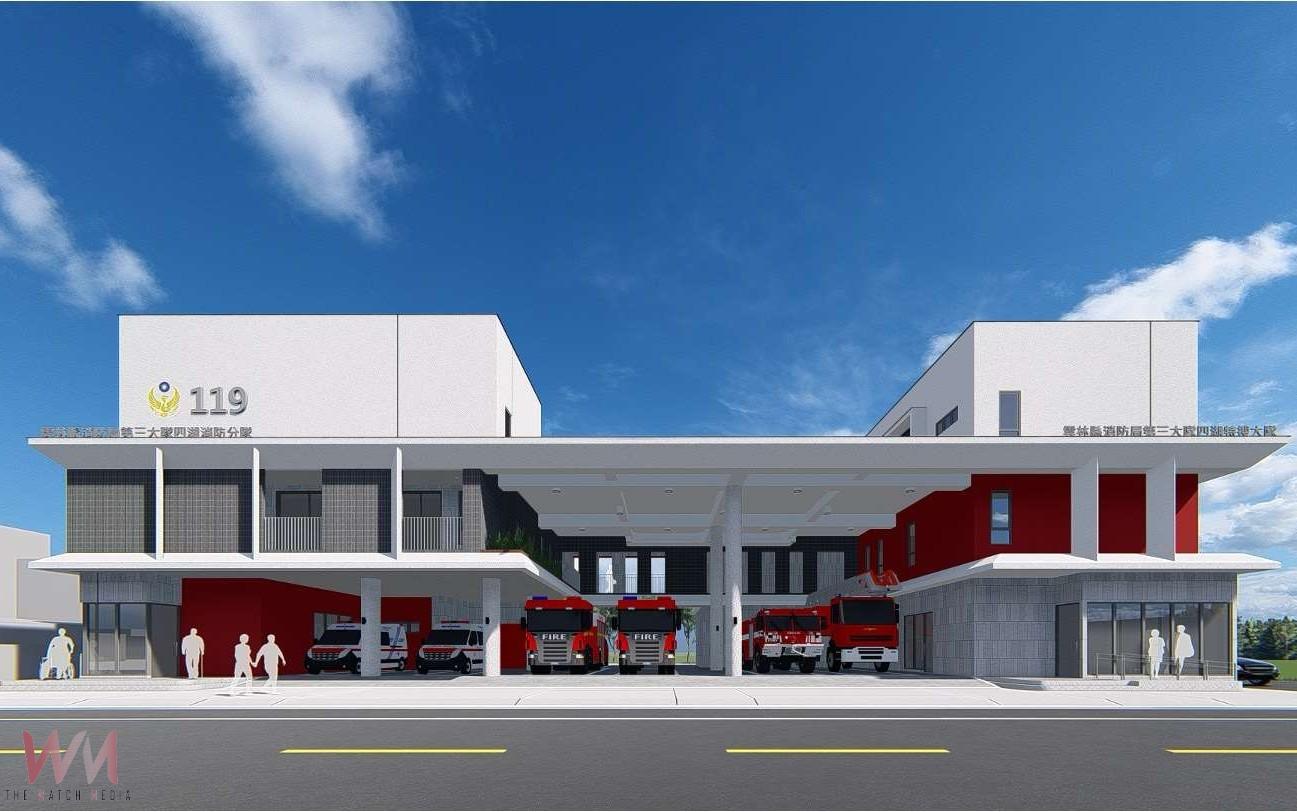（有影片）／雲林四湖消防分隊新建動工　打造沿海地區救災訓練堡壘 - https://www.watchmedia01.com