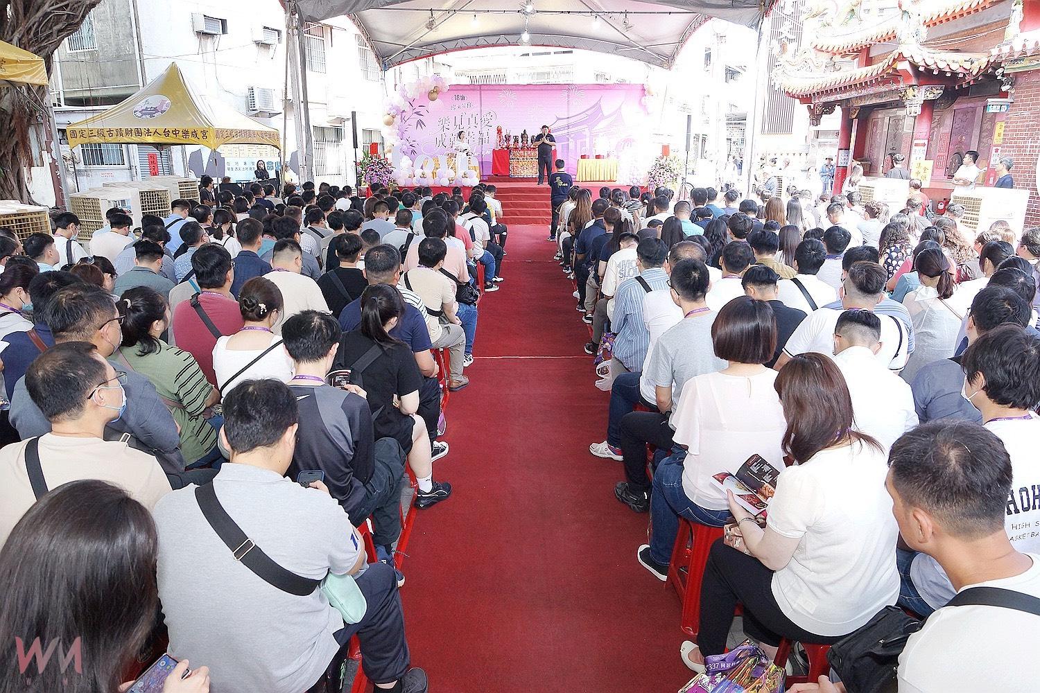 台中樂成宮月緣節　「樂見真愛 成就幸福 」未婚聯誼 月老慶生締佳緣 - https://www.watchmedia01.com