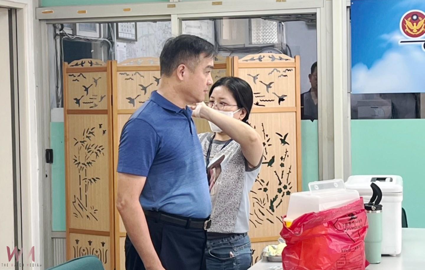 北港衛生所入警局 守護員警健康接種流感疫苗 - https://www.watchmedia01.com