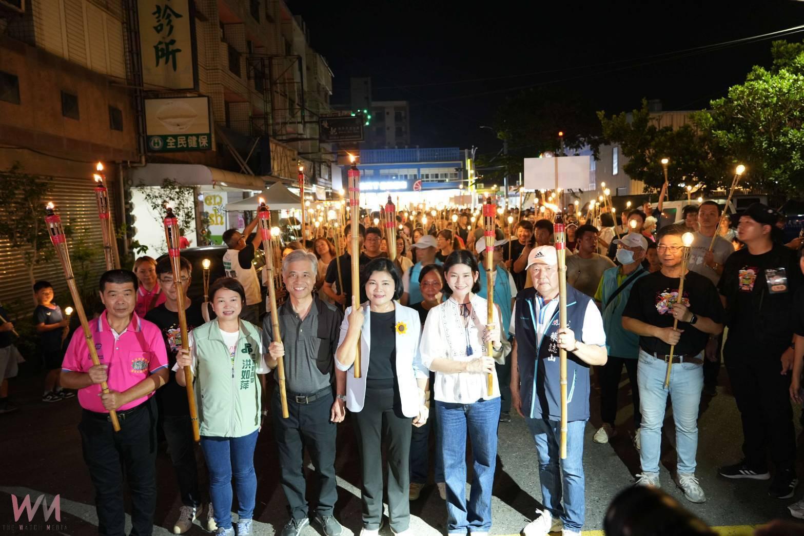 雲林詔安客家文化節盛大開幕 「澹火迎新」千人火把遊庄展現詔安客家魅力 - https://www.watchmedia01.com