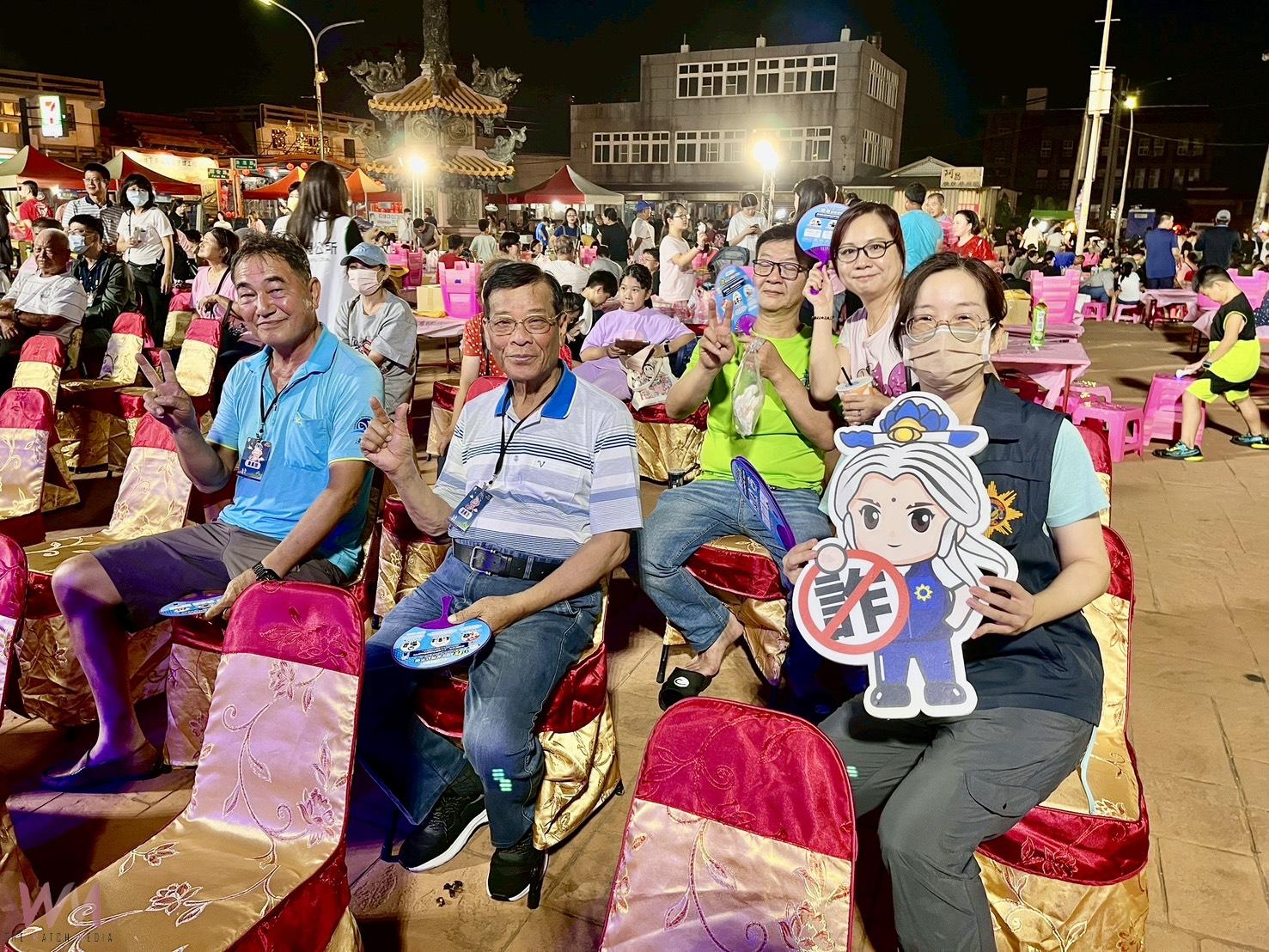 中秋星光烤肉月 北港警前進宣導識詐、交通安全與網路安全 - https://www.watchmedia01.com