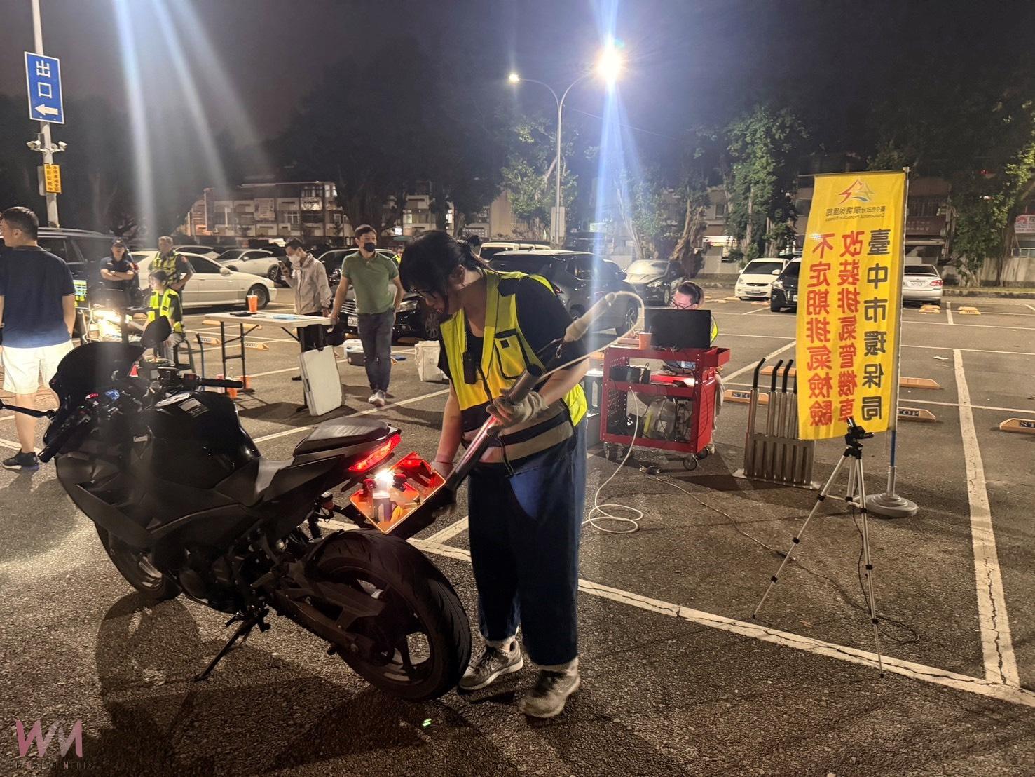 啟動「靜城專案」　台中市警五分局攜手環保局 強力取締噪音改裝車 - https://www.watchmedia01.com