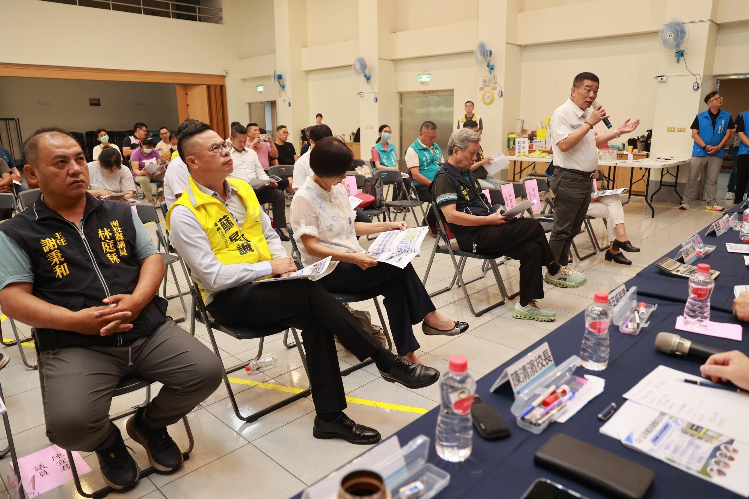 埔里興建樂活運動館辦公聽會獲廖鎮長、議員配合並支持 - https://www.watchmedia01.com