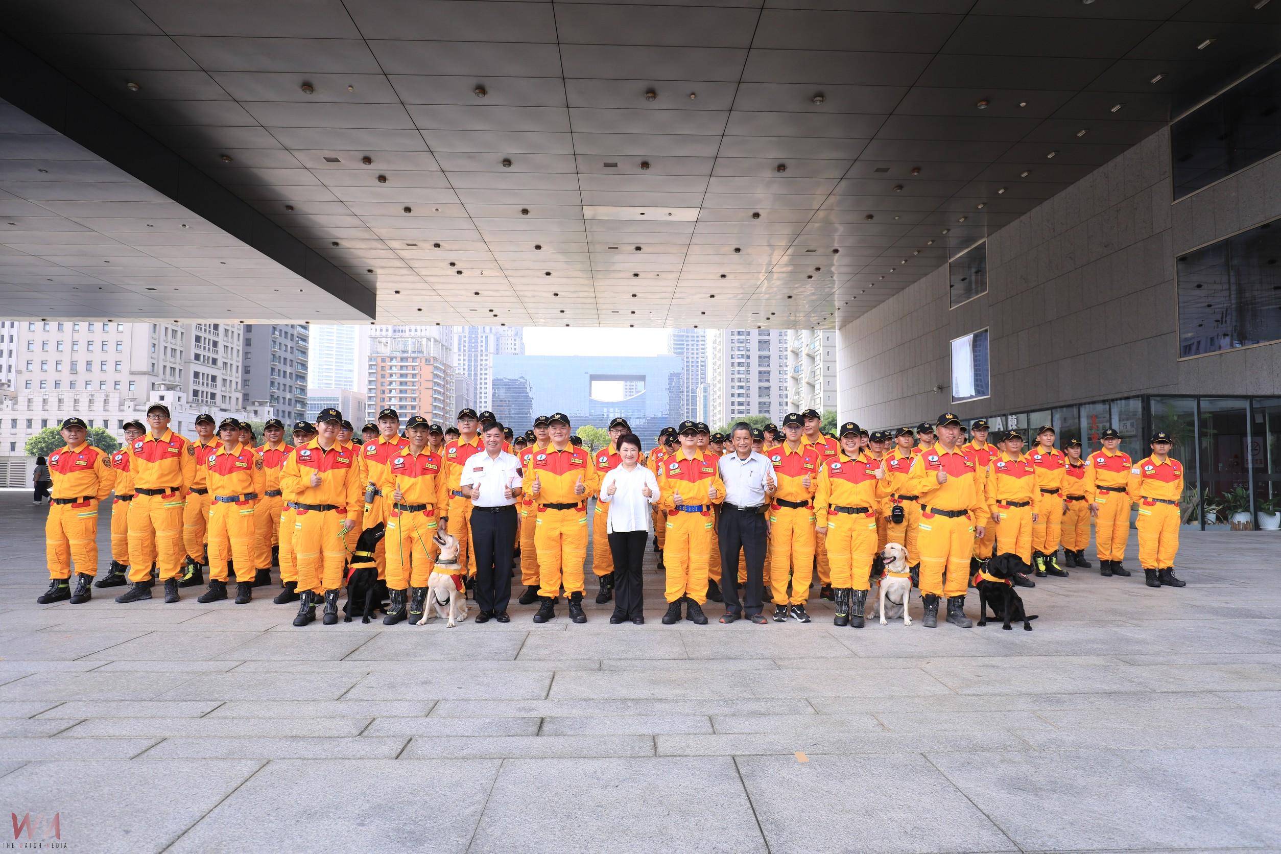 台中市特搜隊挑戰重型檢測認證　盧秀燕授旗勉勵：提升救援量能、守護市民 - https://www.watchmedia01.com