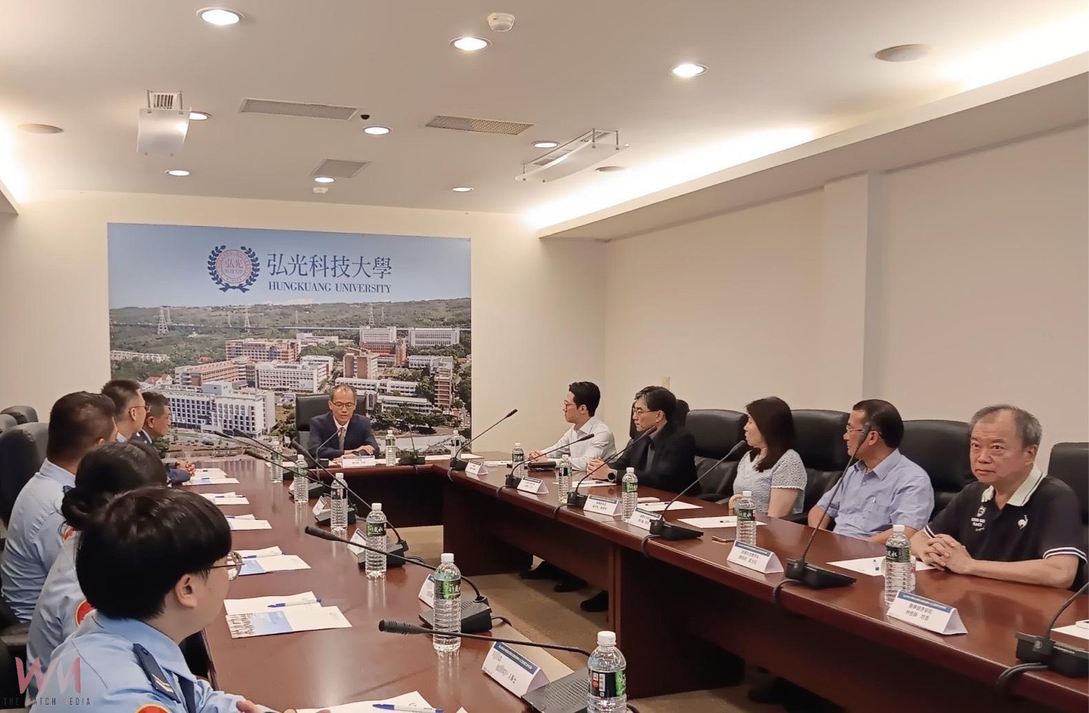 響應國軍人才培育！弘光科大健康管理碩士學分班　中部空軍營區開班授課啟動 - https://www.watchmedia01.com