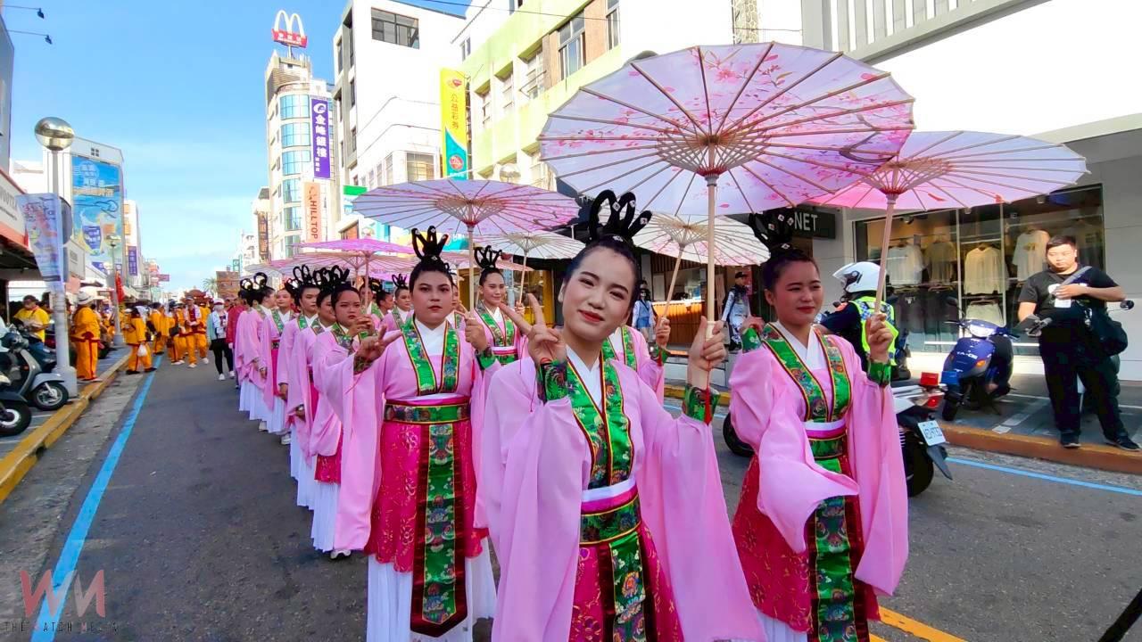吳鳳科大跨海參與澎湖入火大典　外籍生著漢服體驗宗教文化 - https://www.watchmedia01.com