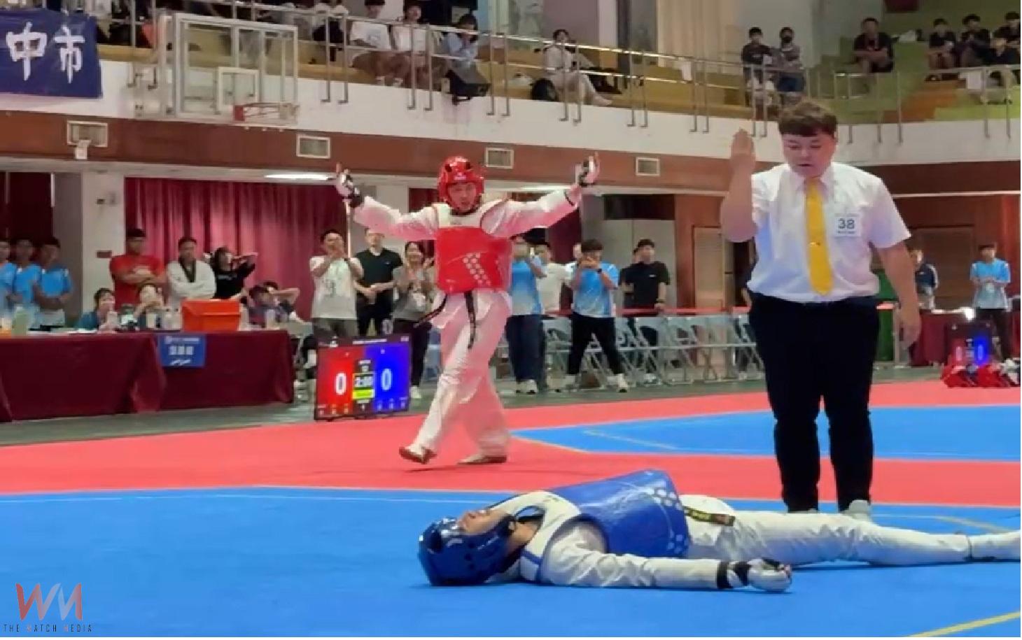 地主選手鍾俊傑2比0完封奪金　為雲林全運跆拳道劃下完美句點 - https://www.watchmedia01.com