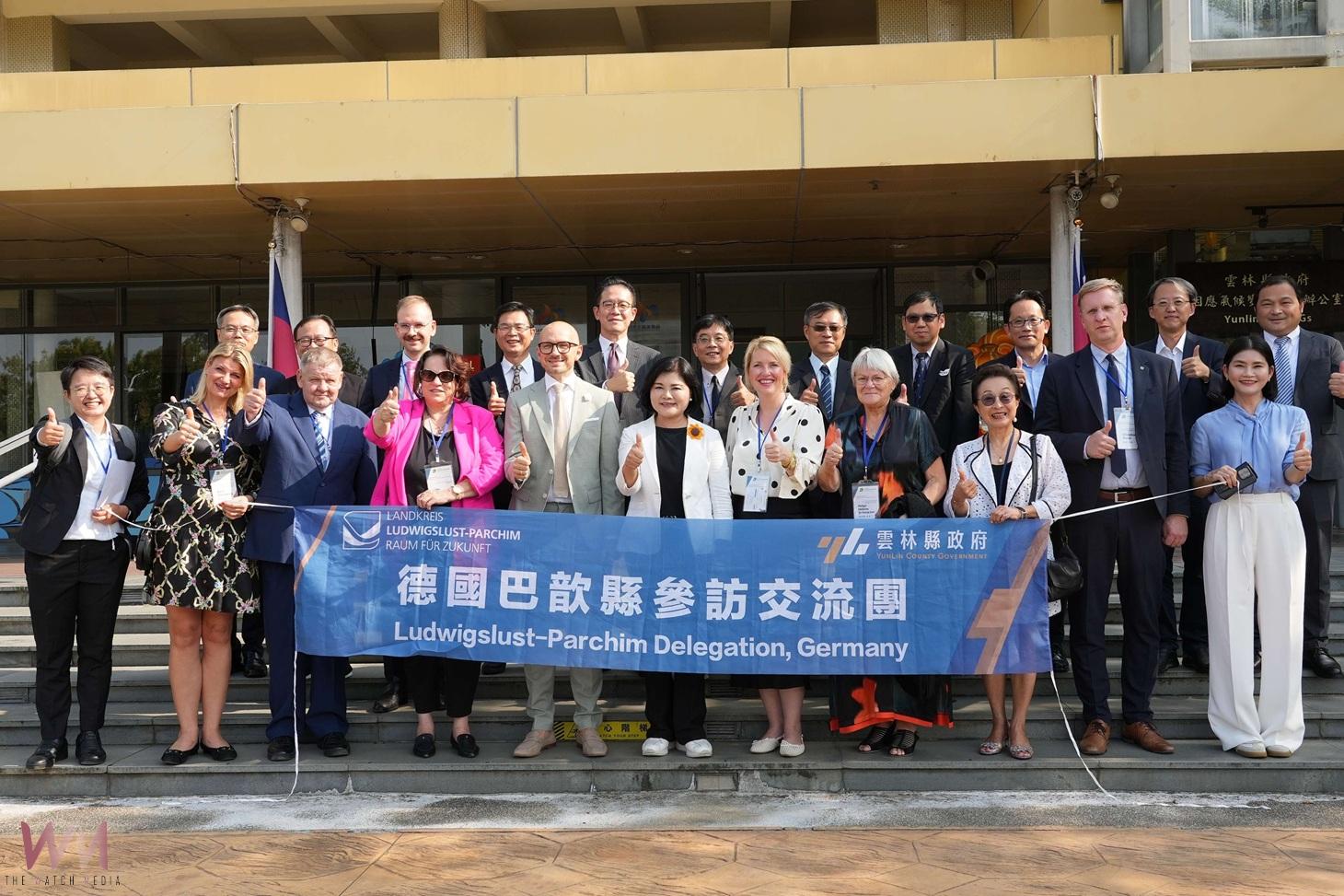 雲林迎接德國姊妹縣訪團 張麗善:攜手邁向國際永續新未來 - https://www.watchmedia01.com