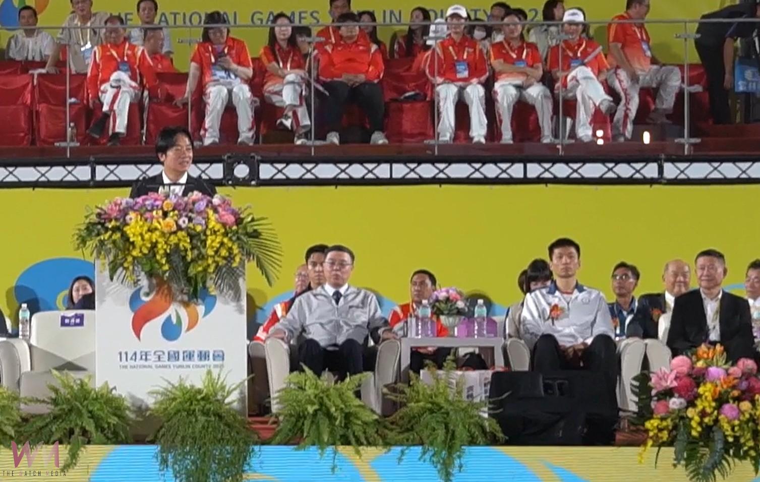 總統賴清德出席全運會開幕　強調運動與教育並進壯大國家 - https://www.watchmedia01.com
