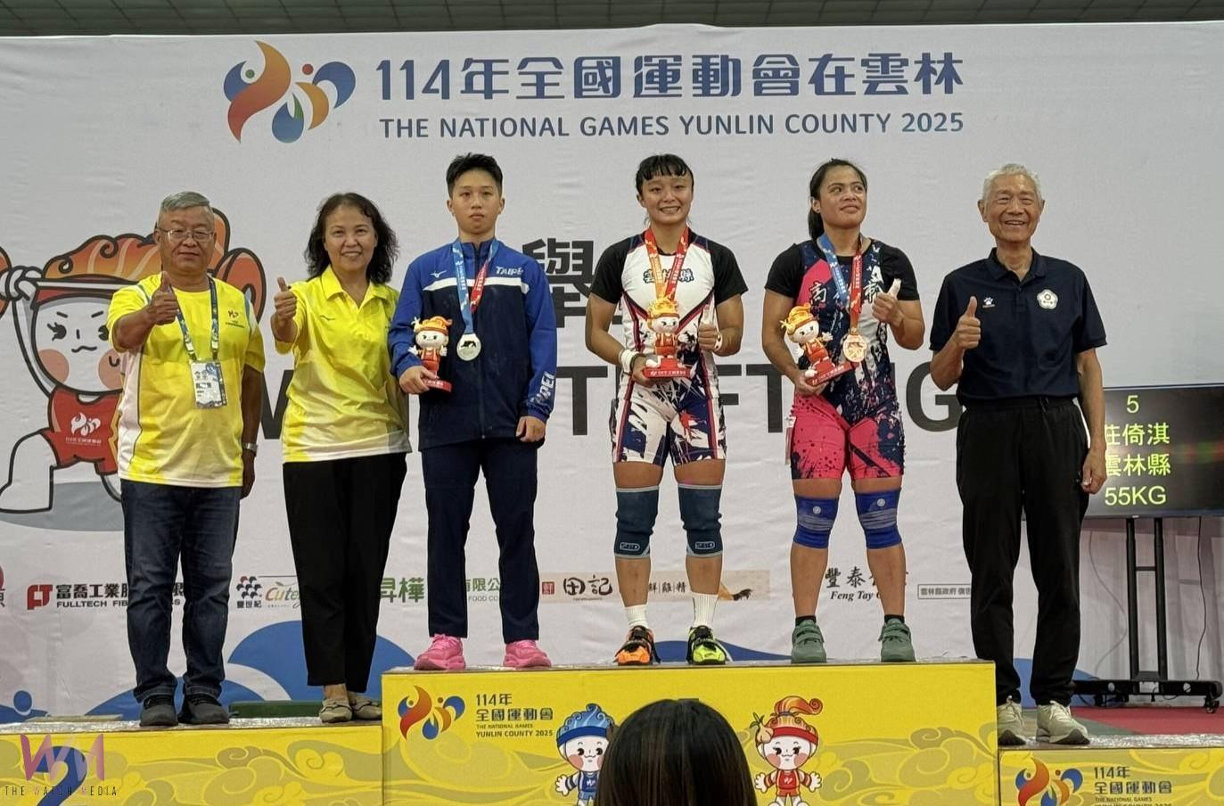 雲林莊倚淇舉重奪金！　女子55公斤級勇摘地主首面獎牌 - https://www.watchmedia01.com