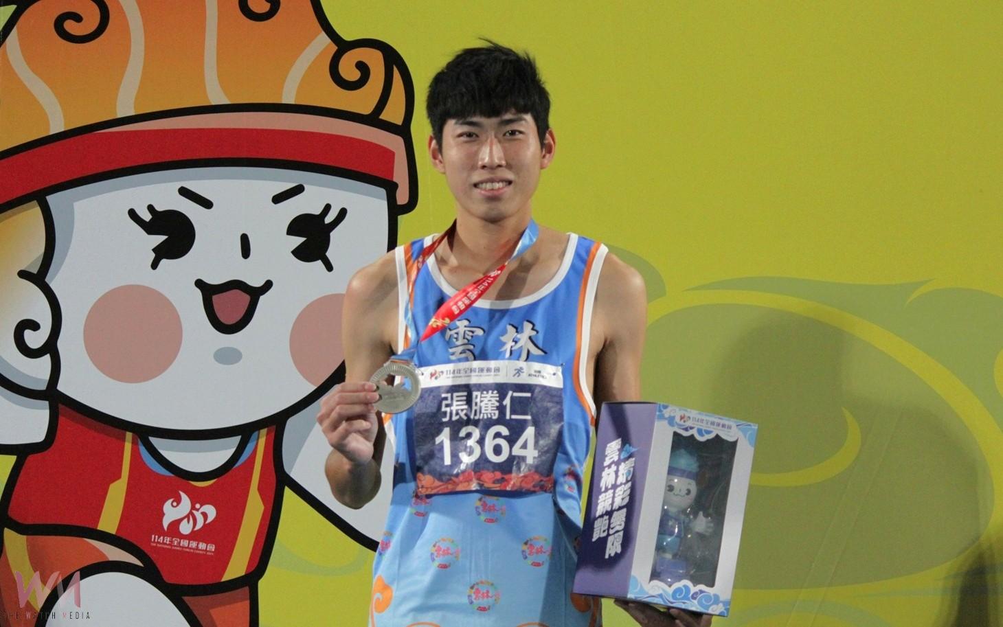 雲林張騰仁男子跳高奪銀 2公尺13締造佳績 - https://www.watchmedia01.com