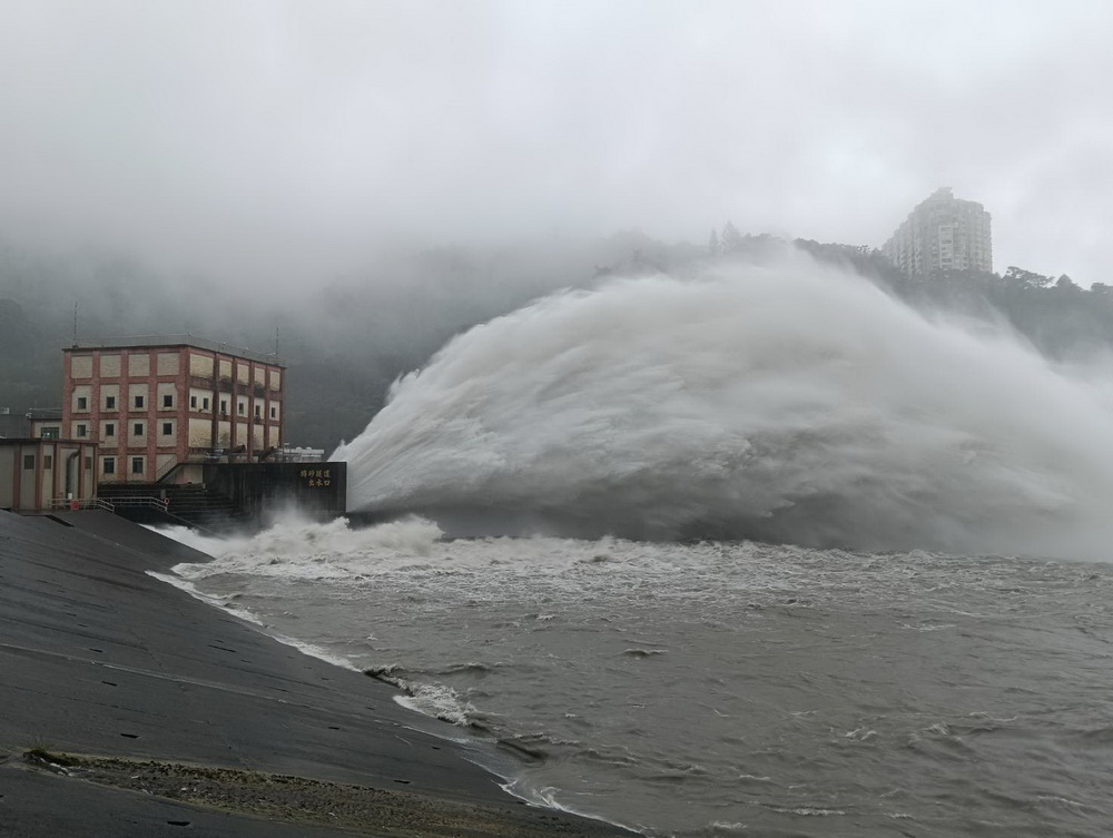 風神颱風帶來豐沛雨量　石門水庫進帳6500萬噸 - https://www.watchmedia01.com