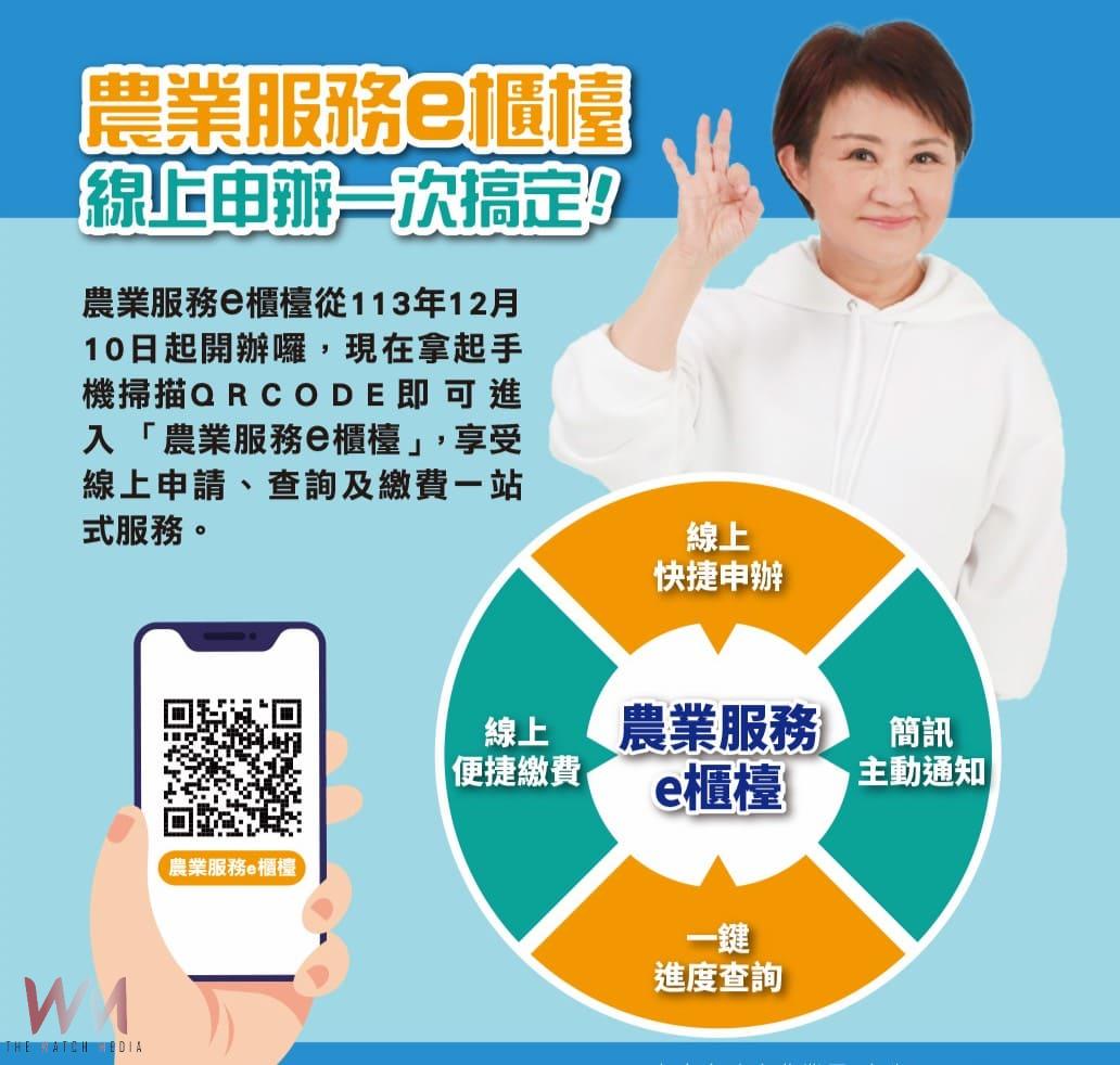 便民新措施　中市府推動「農業服務e櫃檯」34項業務線上輕鬆申辦 - https://www.watchmedia01.com