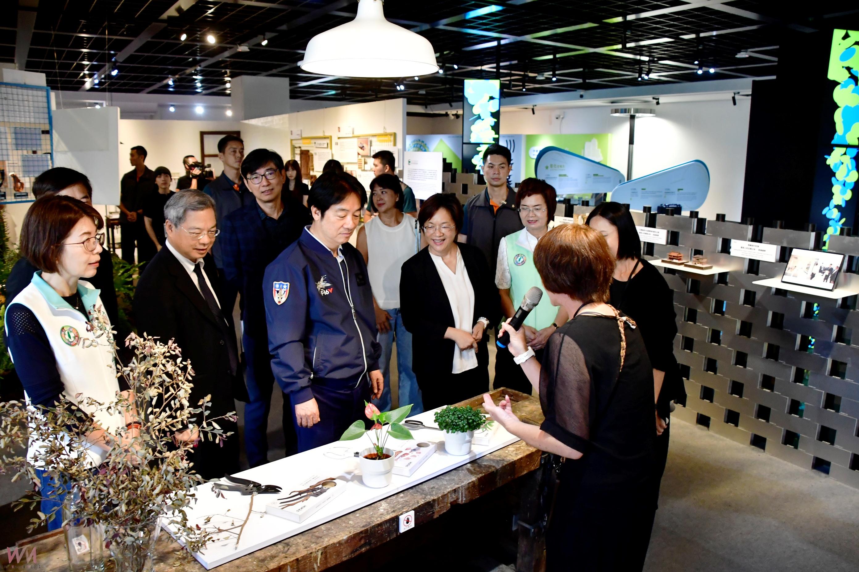 （有影片）／賴清德參訪「2025台灣設計展」 王惠美盼設計推動產業轉型 - https://www.watchmedia01.com