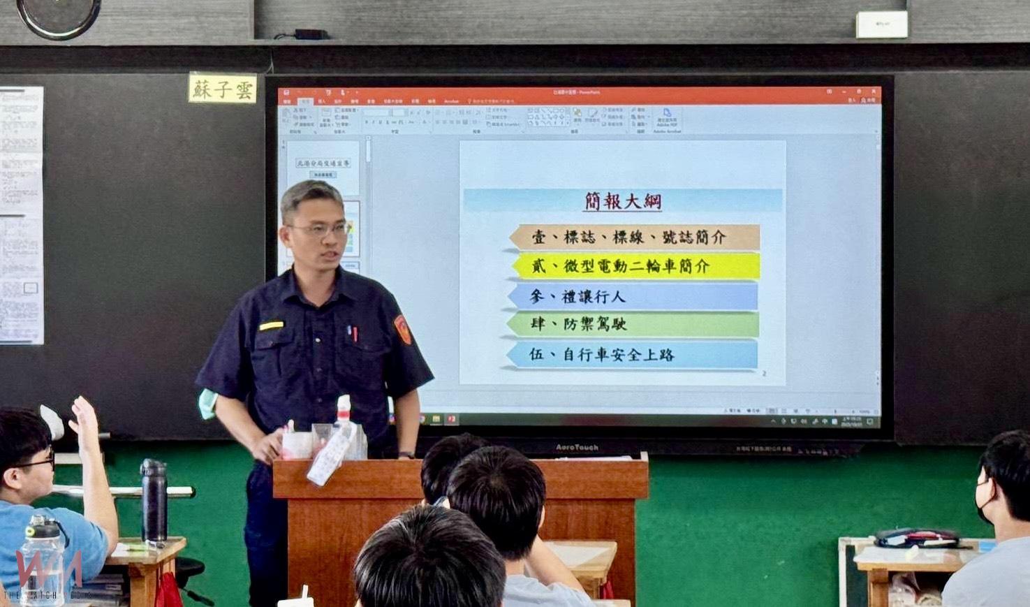 北港警前進校園交通安全宣導 提升學生交通安全意識 - https://www.watchmedia01.com