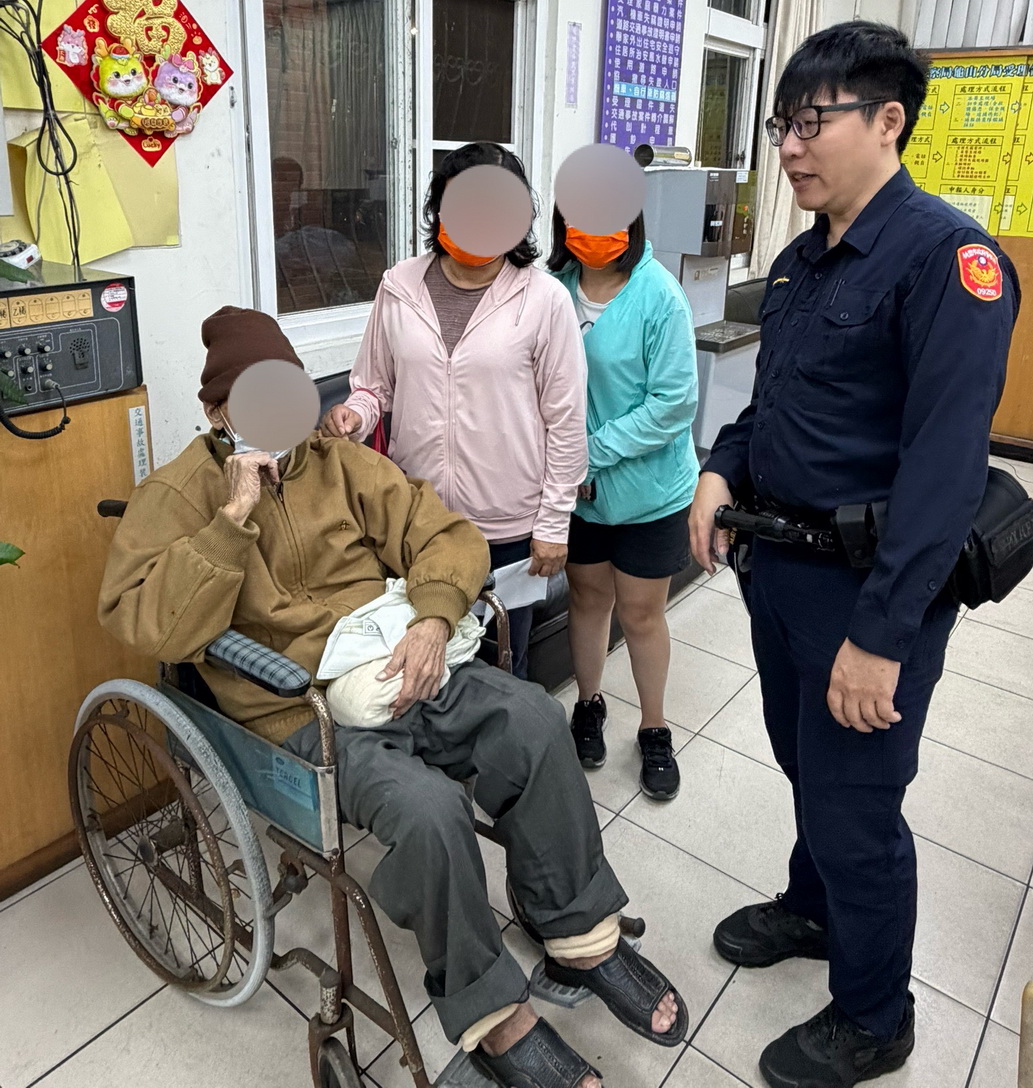 桃園龜山警鍥而不捨　助85歲失智翁與家人團圓 - https://www.watchmedia01.com