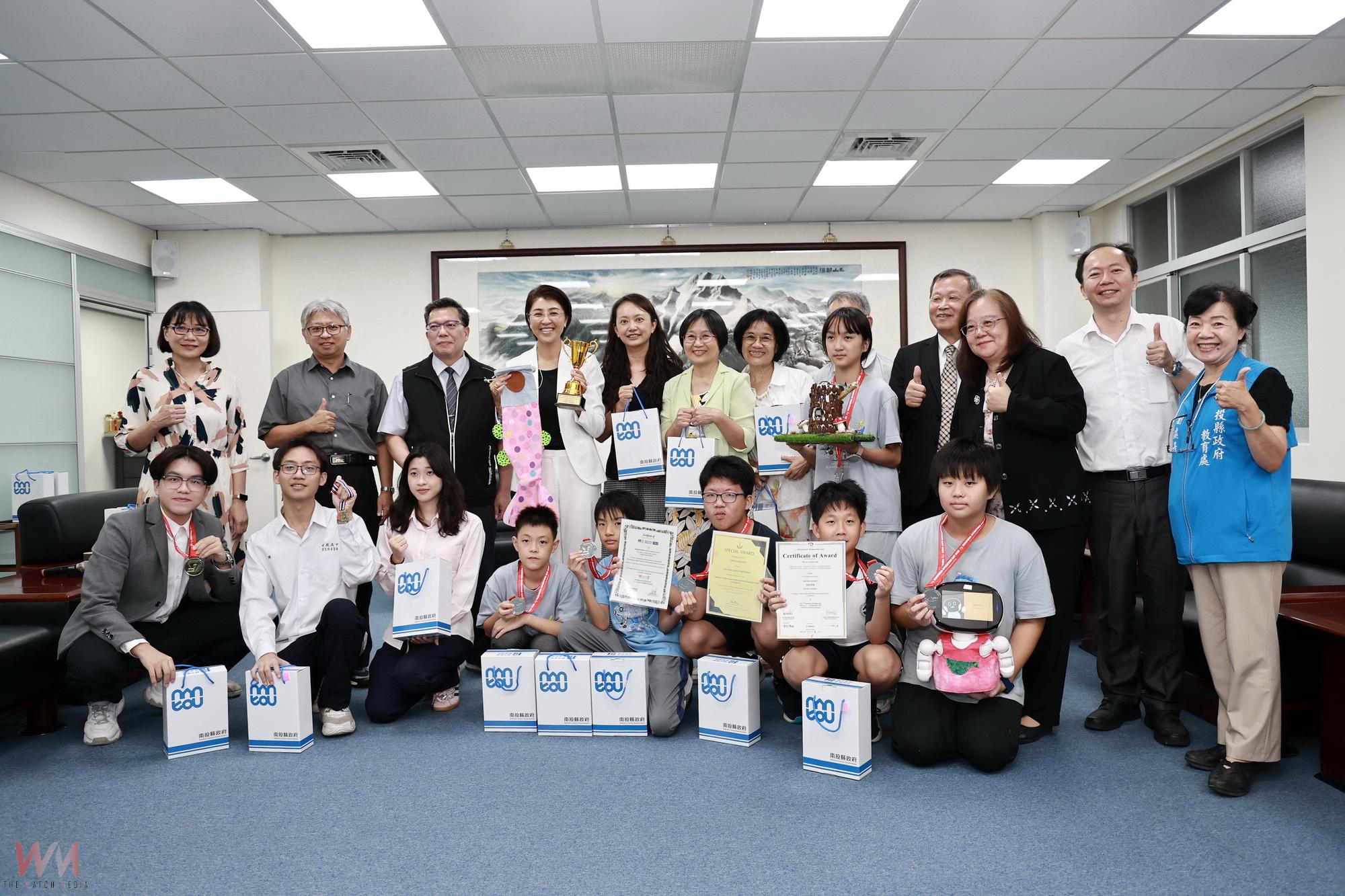 南投學子勇奪國際發明大獎 縣府表揚肯定創新實力 - https://www.watchmedia01.com