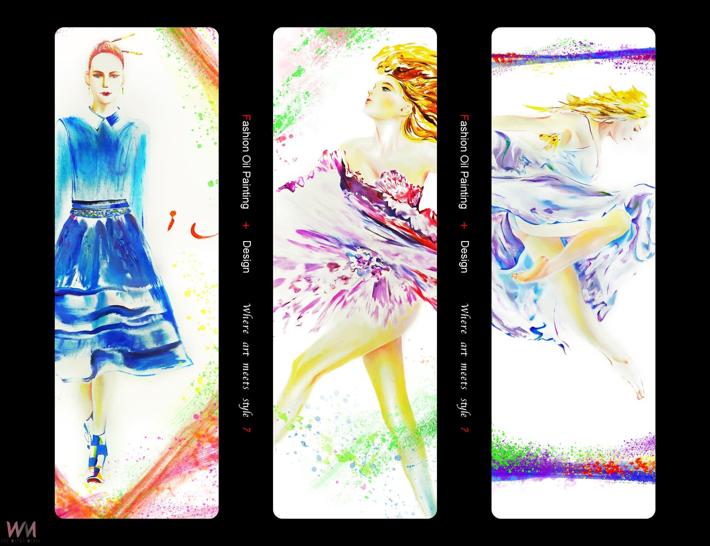 蕭志夫《遊時尚.心自成衣》時尚油畫個展台中登場 展出至114年底 - https://www.watchmedia01.com