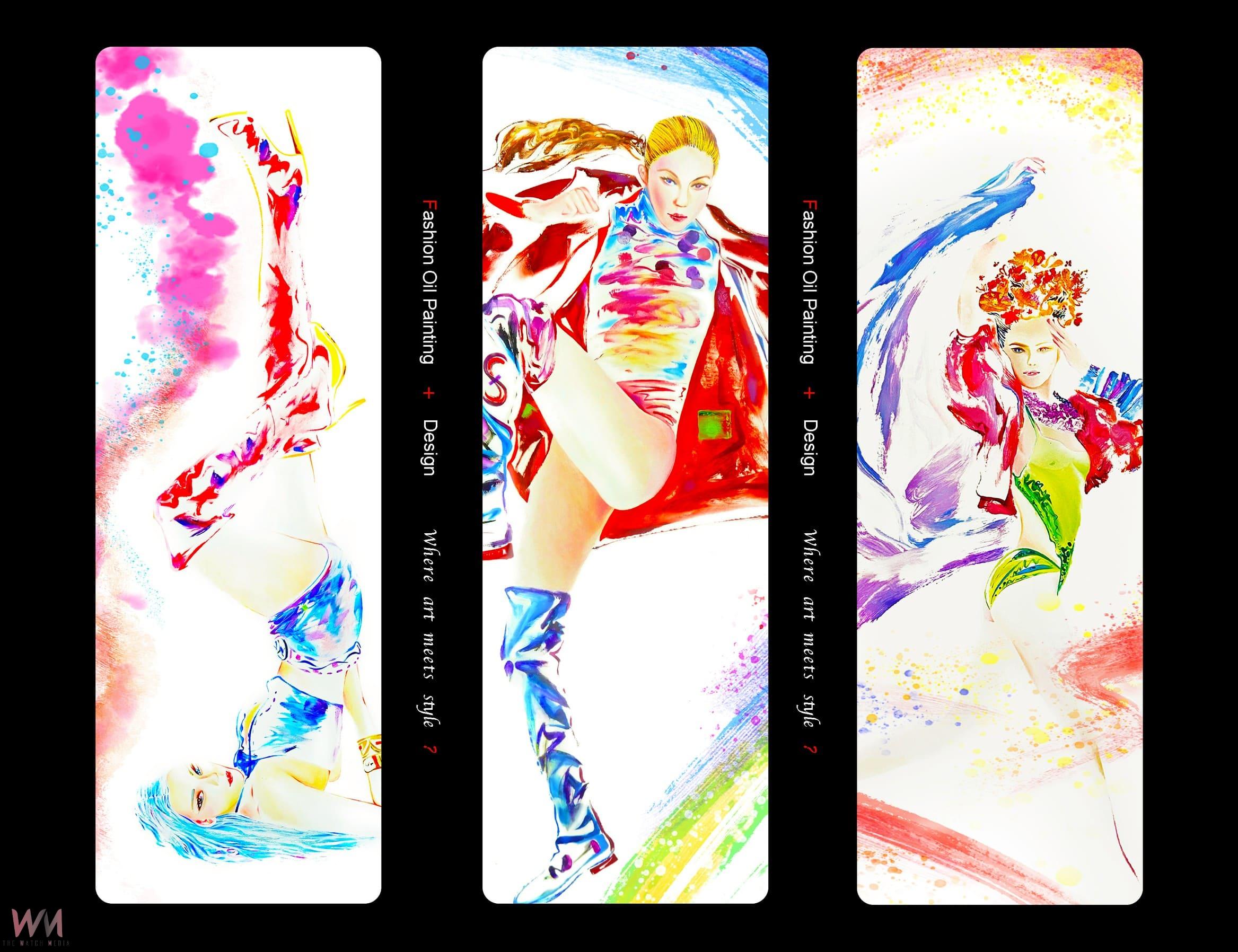 蕭志夫《遊時尚.心自成衣》時尚油畫個展台中登場 展出至114年底 - https://www.watchmedia01.com