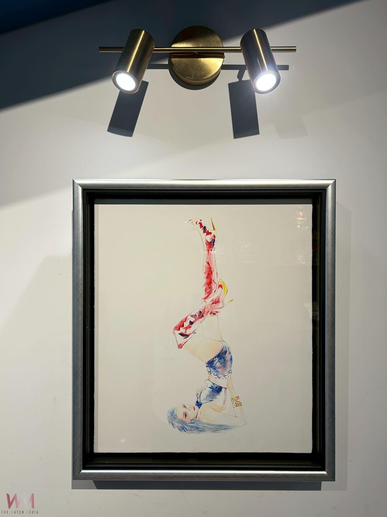 蕭志夫《遊時尚.心自成衣》時尚油畫個展台中登場 展出至114年底 - https://www.watchmedia01.com