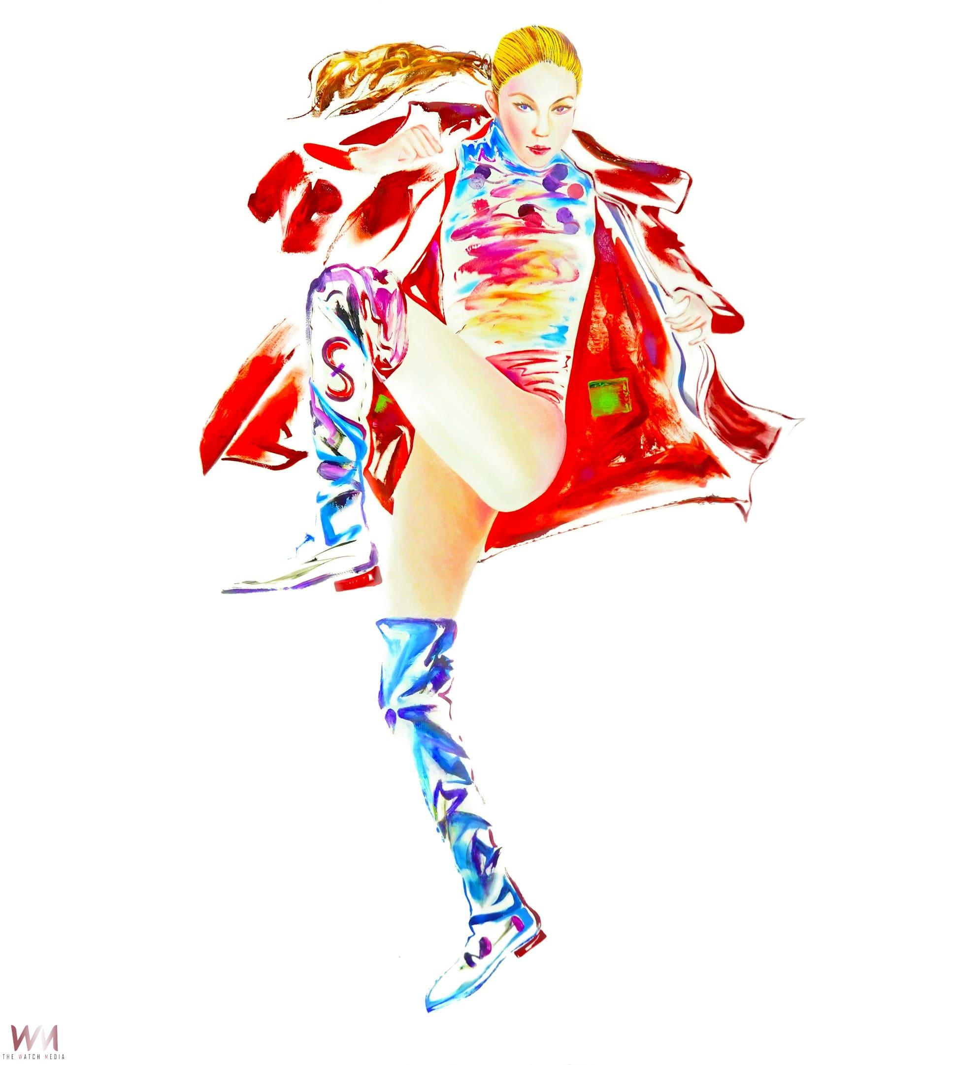 蕭志夫《遊時尚.心自成衣》時尚油畫個展台中登場 展出至114年底 - https://www.watchmedia01.com