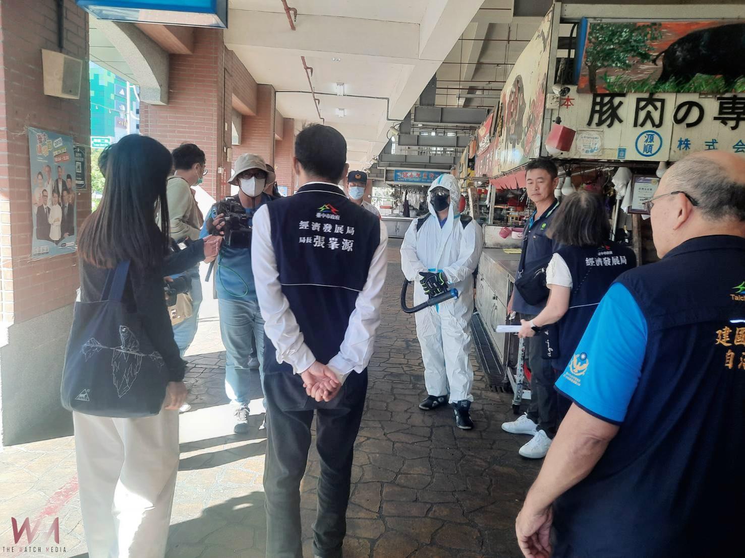 強化防疫拚開業!中市府督導市場豬肉攤特別清消 全力備戰復業安全 - https://www.watchmedia01.com