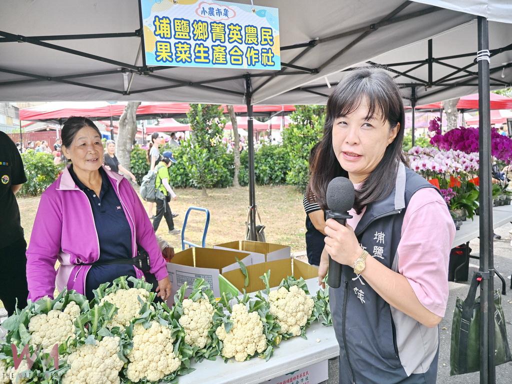 埔鹽鄉糯米藝術節 許文萍鄉長當起帶貨主播攤位熱銷 - https://www.watchmedia01.com