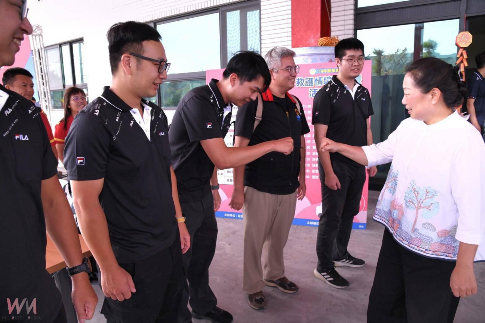 秒救命!全台打火英雄花蓮開戰 徐榛蔚、傅崐萁現場加油超嗨 - https://www.watchmedia01.com