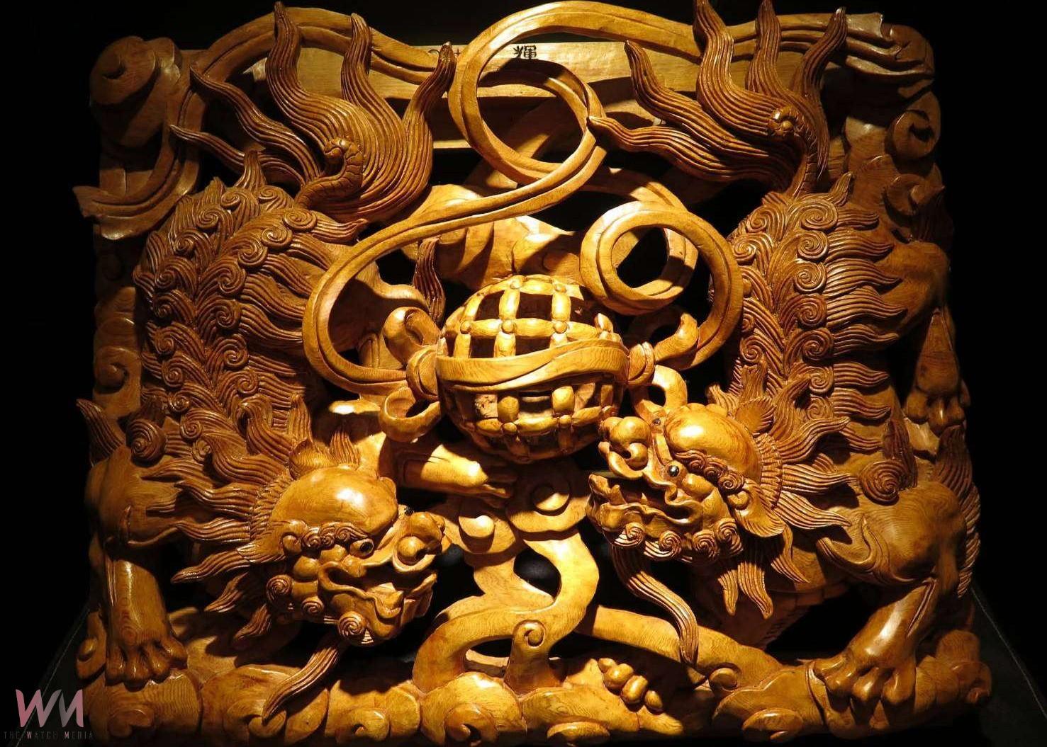 北港文化中心展出張旭輝鑿花作品 傳承臺灣木雕藝術薪火 - https://www.watchmedia01.com