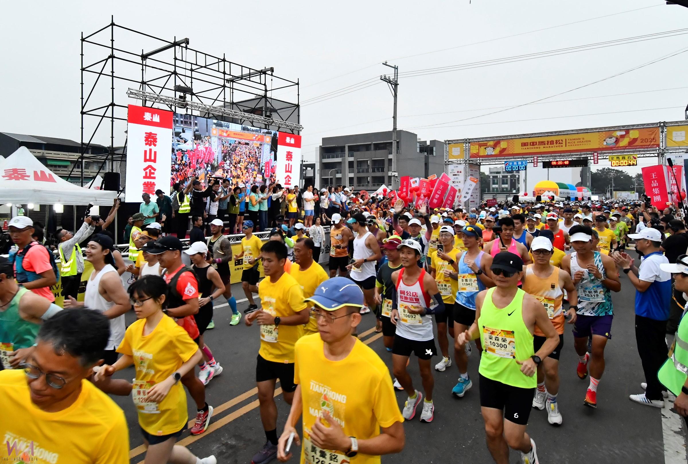 (有影片)/2025田中馬鳴槍起跑 Koji Sakimoto、李明俐分別奪全馬男女組冠軍 - https://www.watchmedia01.com
