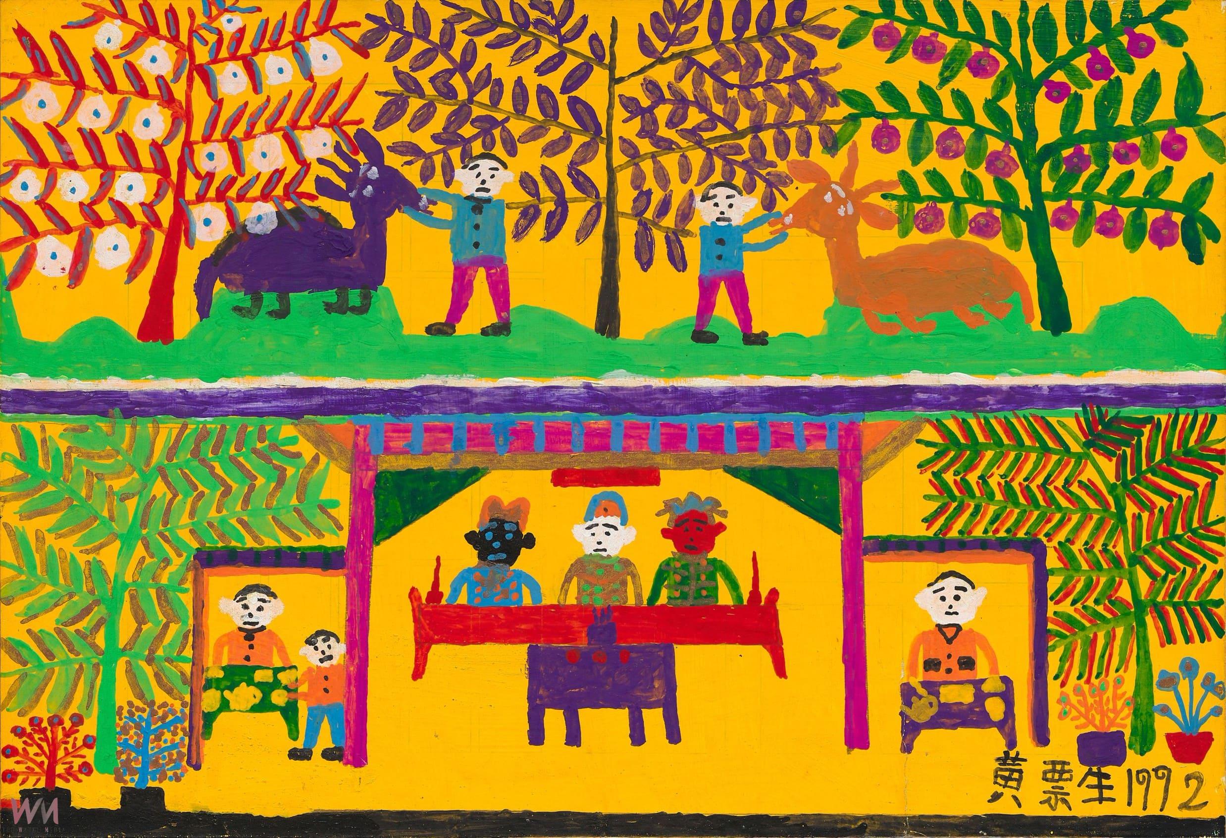 畫筆裡的青春少年兄!台中「鳥魚‧魚鳥」黃票生特展 引領觀眾拓展藝術視野 - https://www.watchmedia01.com