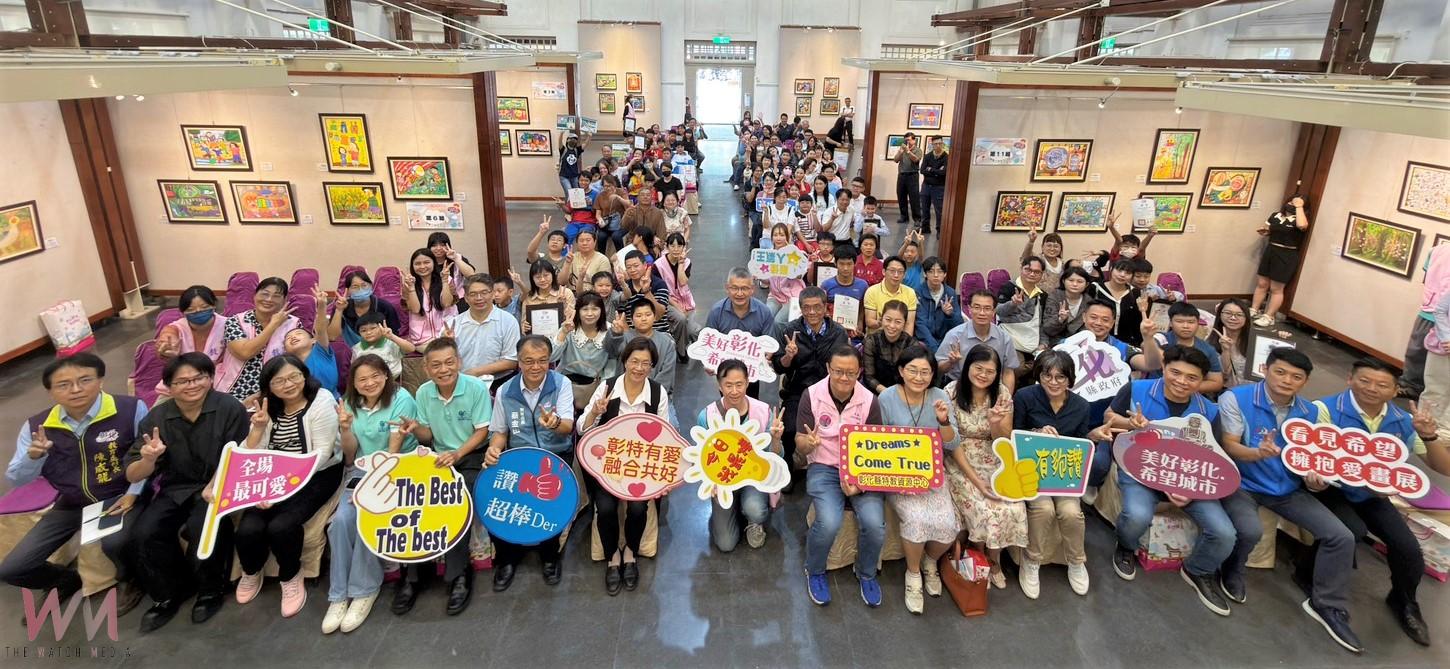（有影片）／彰化「童畫心世界畫展」開幕　179件作品展現孩子創意與勇氣 - https://www.watchmedia01.com