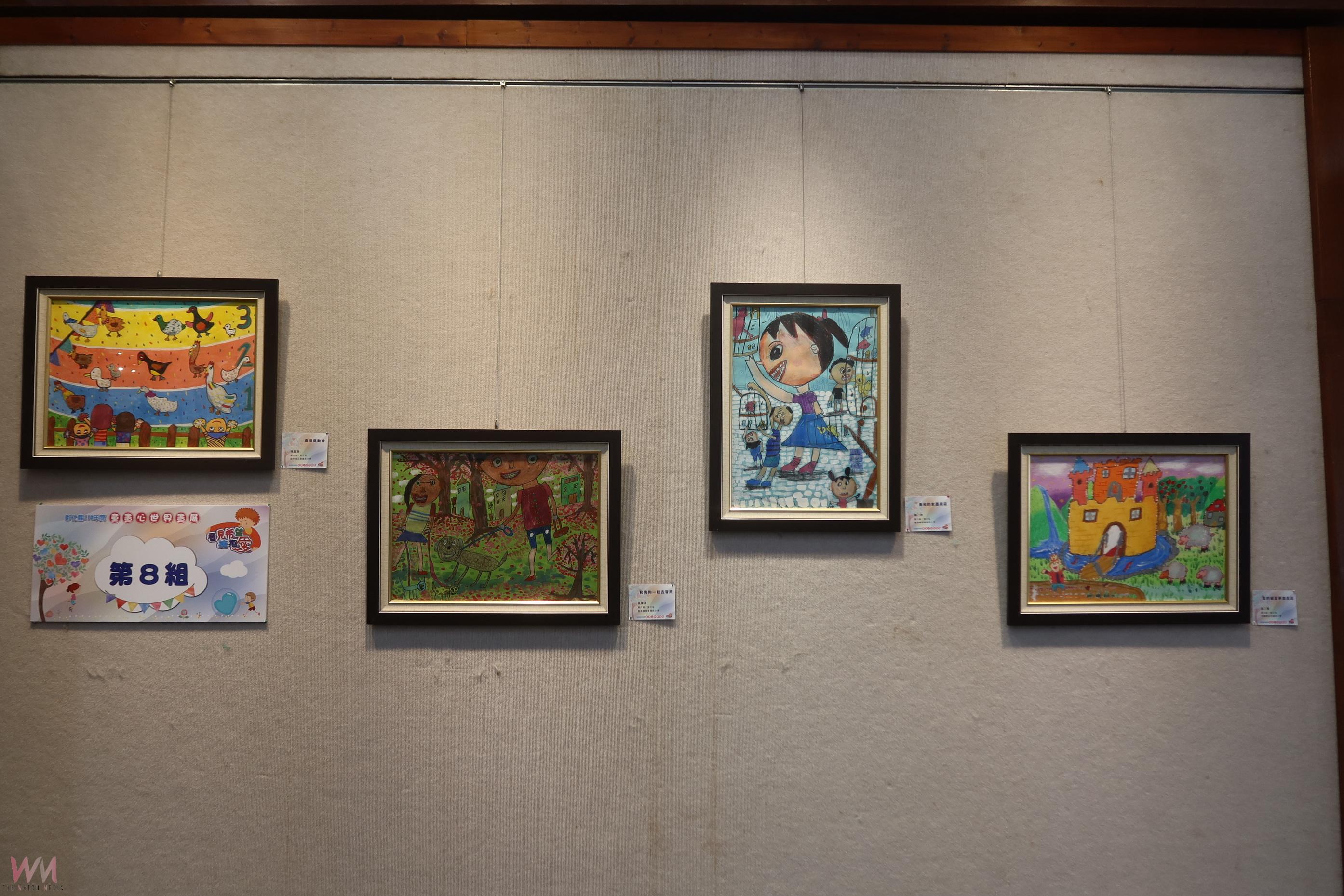 （有影片）／彰化「童畫心世界畫展」開幕　179件作品展現孩子創意與勇氣 - https://www.watchmedia01.com