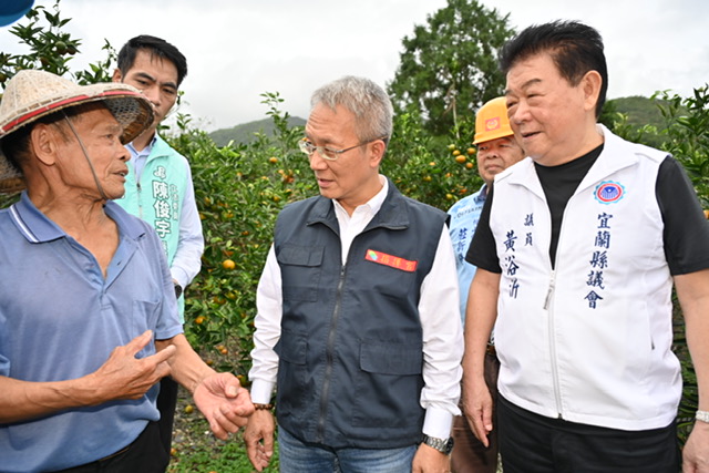 林茂盛代理縣長視察員山果園　黃浴沂議員建議盡速統計災損予以補助 - https://www.watchmedia01.com