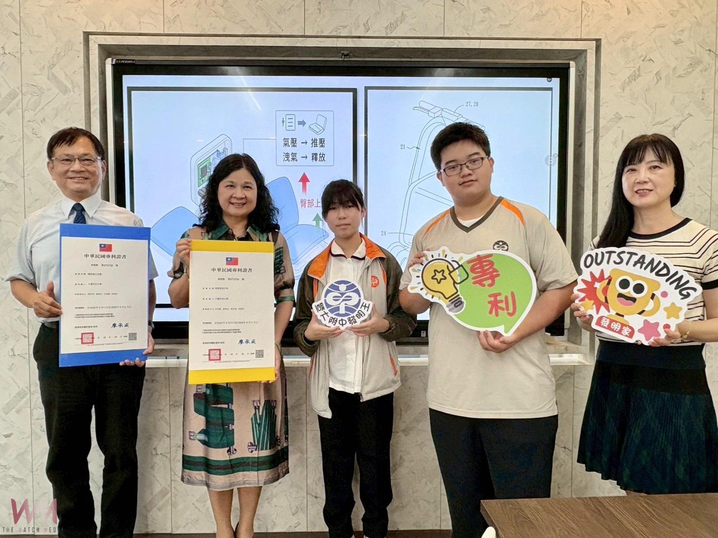 「讓愛有形 讓科技有情」中臺科大與暨大附中跨校合作　打造智慧長照雙發明 - https://www.watchmedia01.com