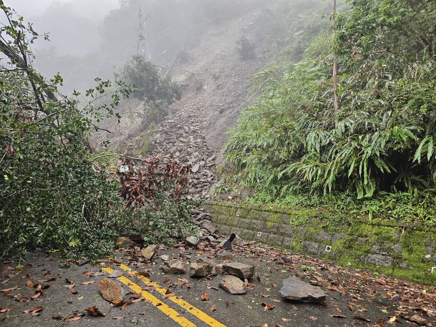 「快訊」太平山區內道路突坍塌 今（14）日延後至12點開園 - https://www.watchmedia01.com