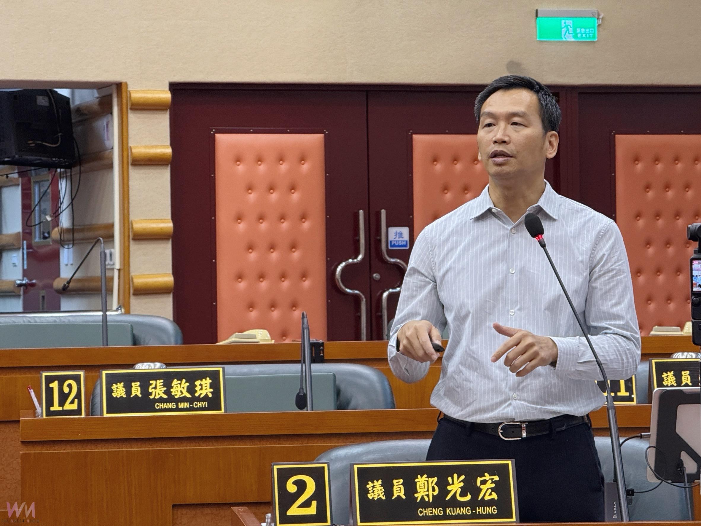 財劃法修正獲配款減少 市議員鄭光宏籲中央不應犧牲嘉義市利益 - https://www.watchmedia01.com